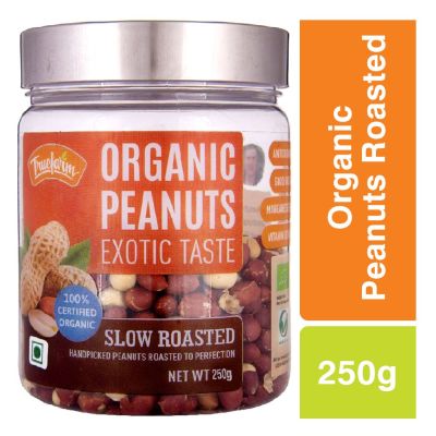 Truefarm: Organic Roasted Peanuts - 250gm