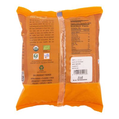 Truefarm: Organic Yellow Moong Split - 500gm