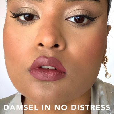 Daughter Earth: Vitamin E Liquid lipstick - Damsel in No Distress - 5ml