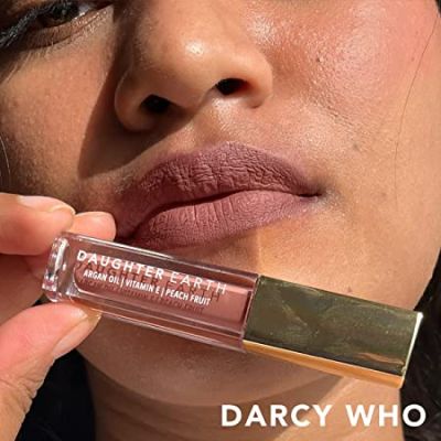 Daughter Earth: Vitamin E Liquid lipstick - Darcy Who - 5ml
