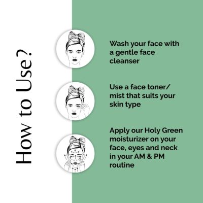 The Dewy Skin: Face Moisturizer Green Tea - 30ml