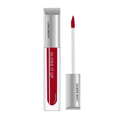 Love Earth: Lip Gloss Pink Power Deep Pink - 3ml