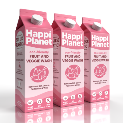 Happi Planet: Fruit & Veggie Wash - 3 Litre