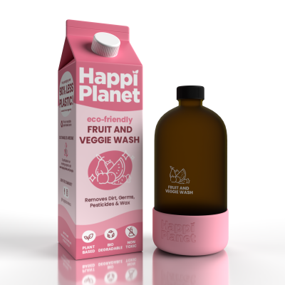 Happi Planet: Fruit & Veggie Wash Starter Kit - 1 Litre