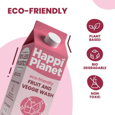 Happi Planet: Fruit & Veggie Wash Starter Kit - 1 Litre