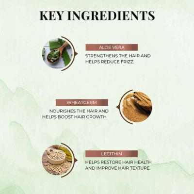 Just Herbs: Moisturising Shampoo with Aloe Vera and Wheatgerm - 200ml