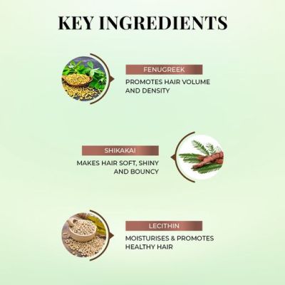 Just Herbs: Volumising Shampoo with Fenugreek and Shikakai - 200ml