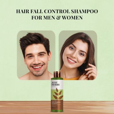 Just Herbs: Anti-Hairfall Shampoo with Amla & Neem - 200ml