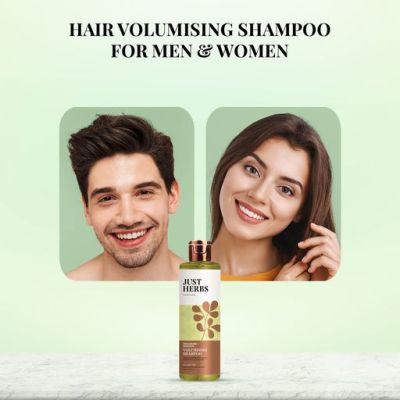Just Herbs: Volumising Shampoo with Fenugreek and Shikakai - 200ml