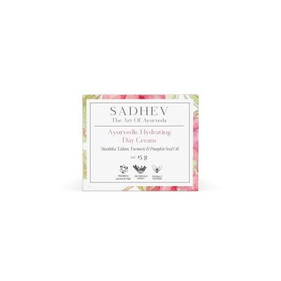 Sadhev: Ayurvedic Hydrating Day Cream - 15gm