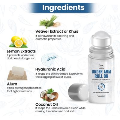 TNW - The Natural Wash: Underarm Roll-On Deodorant - 65gm