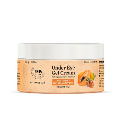 TNW - The Natural Wash: Papaya Under Eye Gel Cream with Papaya and Jojoba Oil - 25gm
