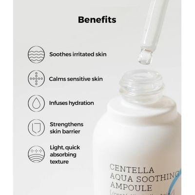 COSRX: Hydrium Centella Aqua Soothing Ampoule - 40ml