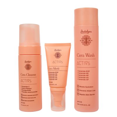 Indulgeo Essentials: CeraRange (Moist+ Wash+Cleanse) - 430ml