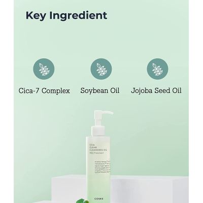 COSRX: Pure Fit Cica Clear Cleansing Oil - 200ml