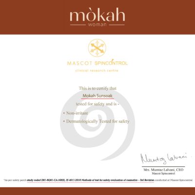 Mokah Woman: Mòkah Woman Sunsoak SPF 50 - 50gm