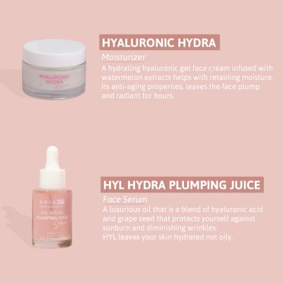 Noiant: Hyaluronic Hydration Duo Combo of Moisturizer & face serum