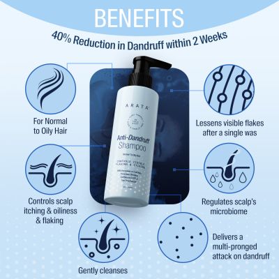 Arata: Anti-Dandruff Shampoo - 200ml