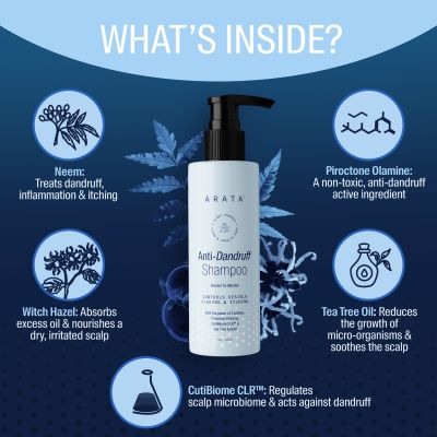 Arata: Anti-Dandruff Shampoo - 200ml