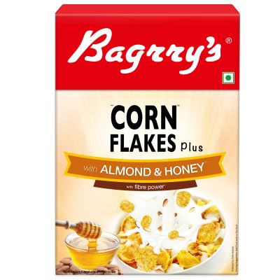 Bagrrys: Corn Flakes Almond and Honey - 300gm