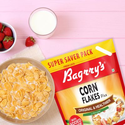 Bagrrys: Corn Flakes Plus - 1200gm