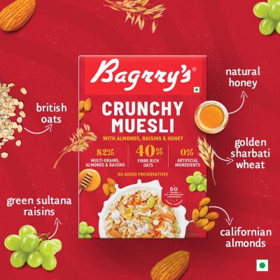 Bagrrys: Crunchy Muesli - 200gm