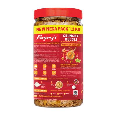 Bagrrys: Crunchy Muesli - 1200gm