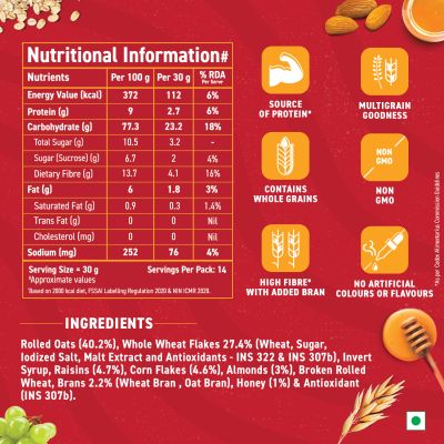Bagrrys: Crunchy Muesli - 425gm