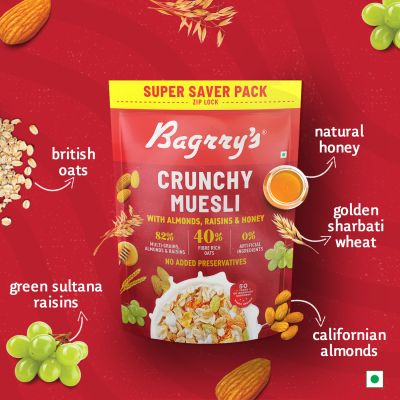 Bagrrys: Crunchy Muesli - 750gm