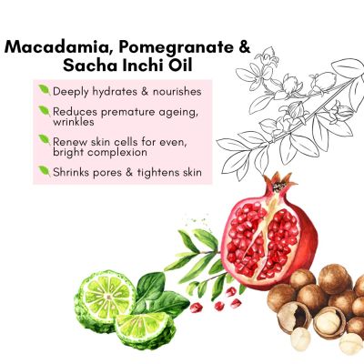 Lavenza: 100% Natural Face Serum with Watermelon, Tamanu, Tea Tree Oils