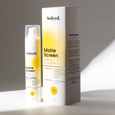 Solved Labs: MatteScreen SPF 50 PA+++ - 50gm