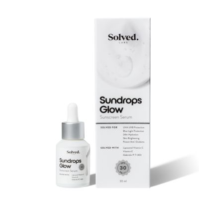 Solved Labs: Sundrops Brightening Sunscreen Serum SPF 30 - 30ml