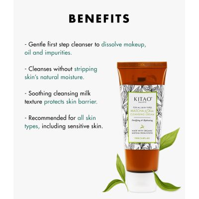 Kitao: Matcha & Chia Cleansing Cream - 110gm