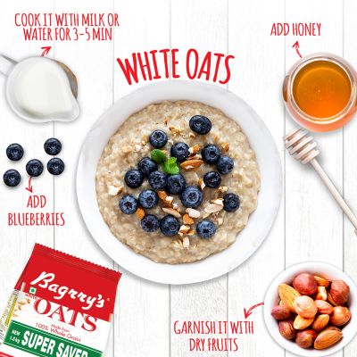 Bagrrys: White Oats - 1500gm