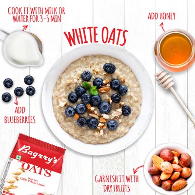 Bagrrys: White Oats - 1000gm