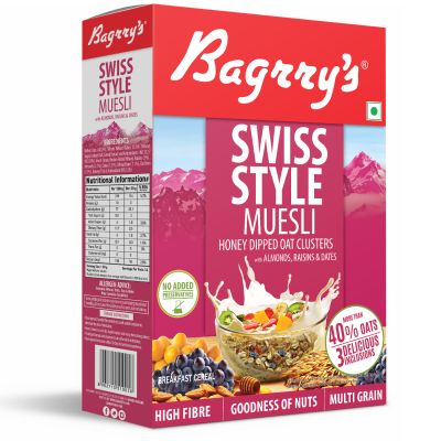 Bagrrys: Swiss Style Muesli - 500gm