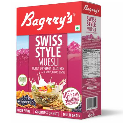 Bagrrys: Swiss Style Muesli - 500gm
