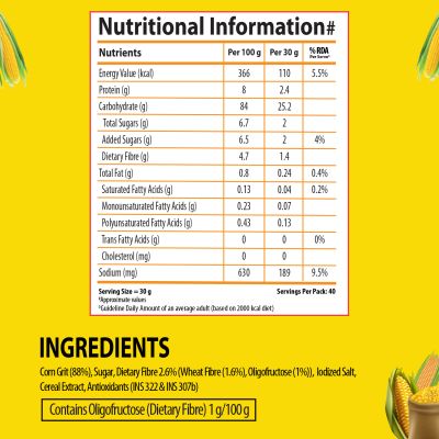 Bagrrys: Corn Flakes Plus - 1200gm