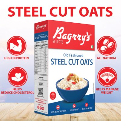 Bagrrys: Steel Cut Oats - 500gm