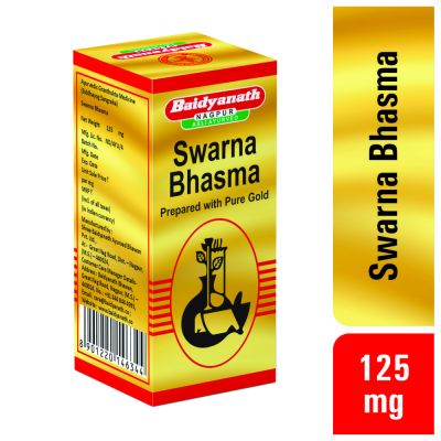 Baidyanath: Special Offer -Swarna Bhasma with Pure Gold, 125 Mg