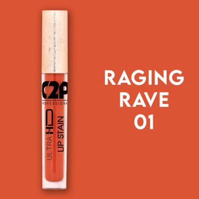C2P Pro: Pro Lip Stain Liquid Lipstick  Raging Rave 01 - 5ml
