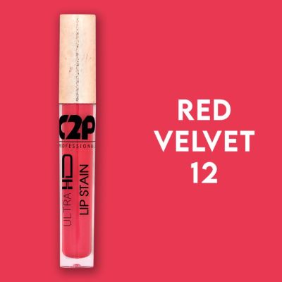 C2P Pro: Pro Lip Stain Liquid Lipstick  Red Velvet 12 - 5ml