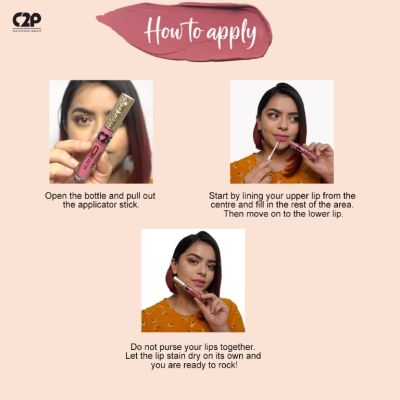 C2P Pro: Pro Lip Stain Liquid Lipstick  Jazz N' Rock 15 - 5ml