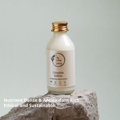 My Green Space: Calendula saffron Body Lotion - 120ml