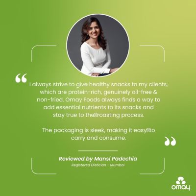Omay Foods: Oats & Moong Mix Pouch - 400gm