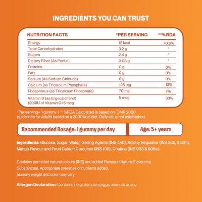 HealthSetGo: Play - Ultimate Energy Blend - Mango - 30 Gummies