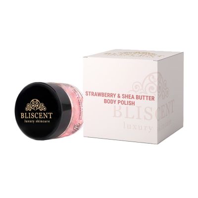 Bliscent: Strawberry & Shea Butter Body Polish - 150gm
