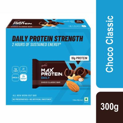 RiteBite Max Protein: Daily Choco Classic [Pack of 6] - 300gm
