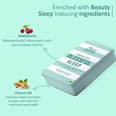 Power Gummies: Blessful Sleep Gummies for Women & Men  - Fruit Flavour - 10 Gummies - 5 Days Pack