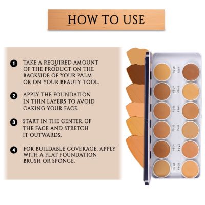 C2P Pro: Pro Cover & Conceal Supra Base Palette - 28gm